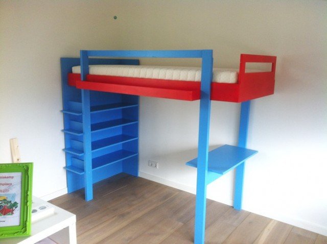 DIY Loft bed Ana made by