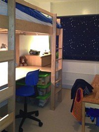 DIY Loft bed Ana made by