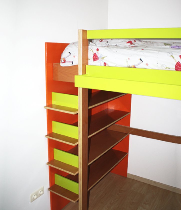 DIY Loft bed Ana made by