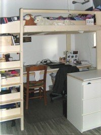 Photo DIY plans double loft bed 'AnaXL' by