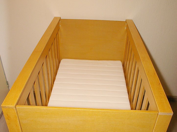 Photo DIY cot, bedstead 'Leon' by