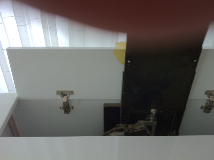 DIY TV stand with lift 'Javier' made by