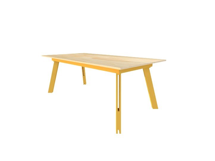 DIY modern table 'Teruel'