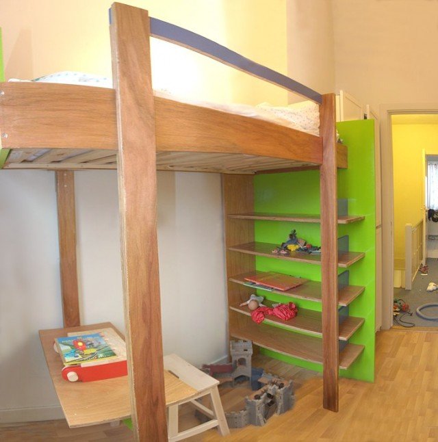 DIY Loft bed Ana made by