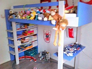 DIY Loft bed Ana made by