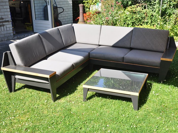 Photo DIY garden corner sofa 'YelmoXL' by