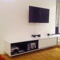 DIY floating TV stand 'Arturo' made by