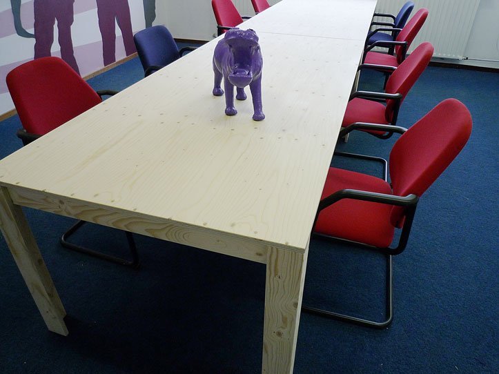 DIY modern table 'Cuco' drawings | plan