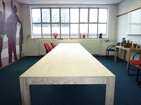 DIY modern table 'Cuco' drawings | plan