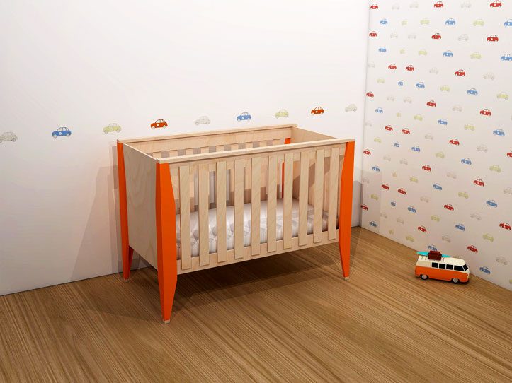 Nieuw DIY nursery cot / bed 'Leon' furniture plan FB-81