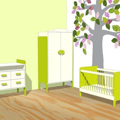 children's room furniture cot chest of drawers cabinet cheerfully original make yourself with furniture work drawing
