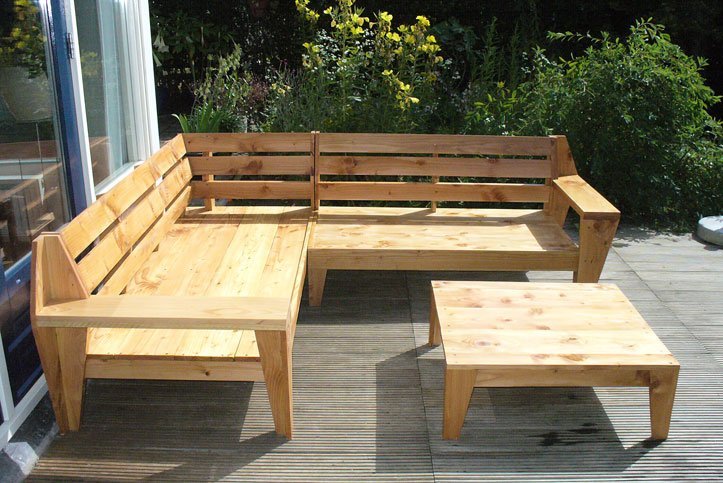 Photo DIY garden corner sofa 'YelmoXL' by Robert-B-2 Photo DIY garden corner sofa 'YelmoXL' by