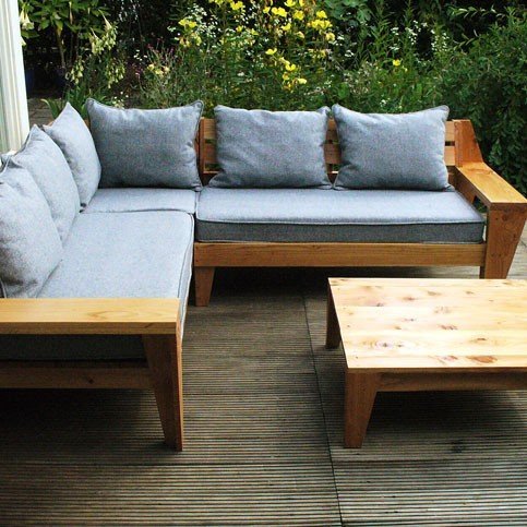 Photo DIY garden corner sofa 'YelmoXL' by