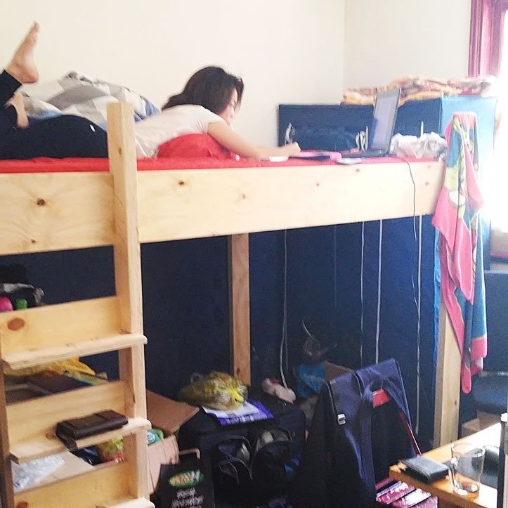 DIY Loft bed AnaXL made by