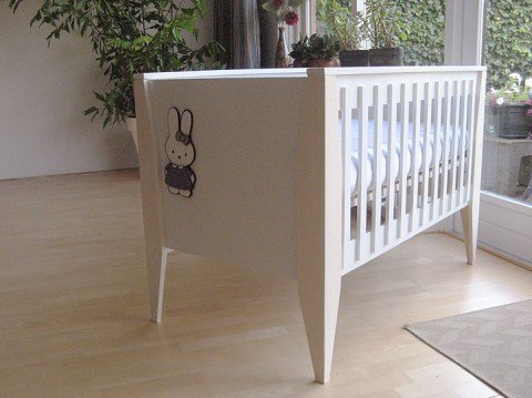 Photo DIY cot, bedstead 'Leon' by
