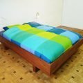 Photo DIY double bed 'Azobe' by