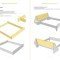 Preview Drawing DIY plan double bed 'Hayeda' 2-pages