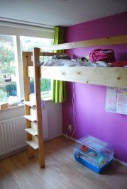 DIY Loft bed Ana made by