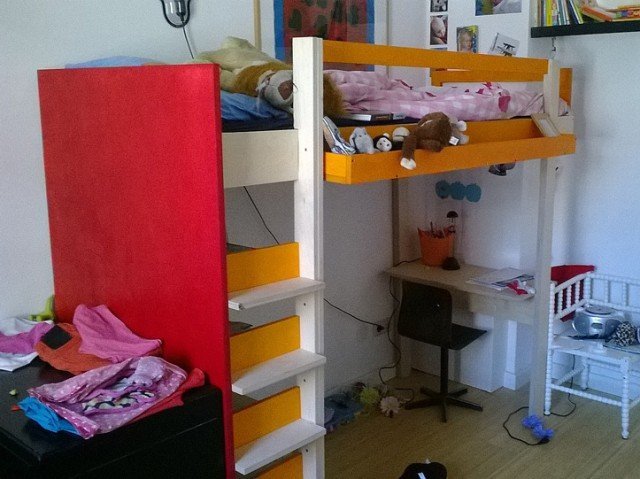 DIY Loft bed Ana made by