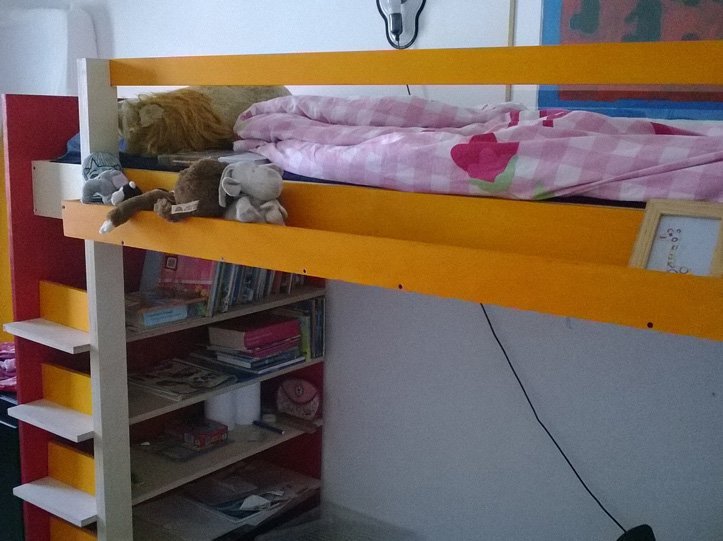 DIY Loft bed Ana made by