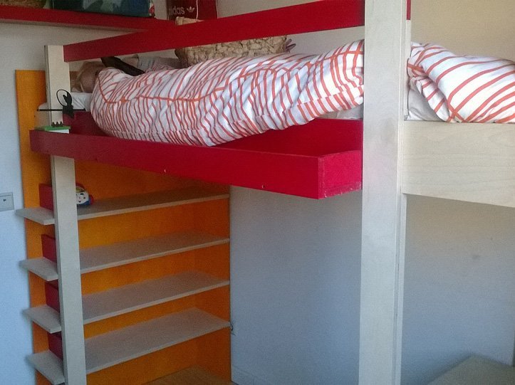 DIY Loft bed Ana made by
