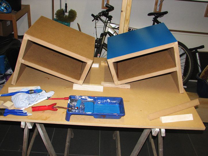 Photo DIY double bed 'Azobe' by