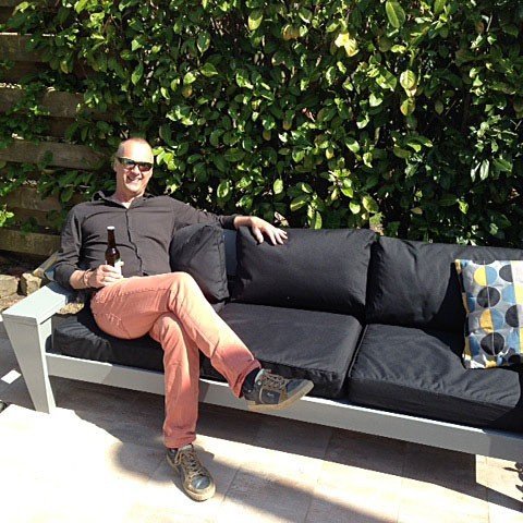 Photo DIY outdoor sofa 'Yelmo' by