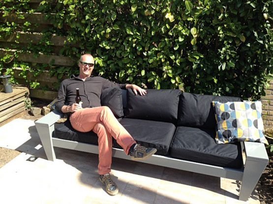 Photo DIY outdoor sofa 'Yelmo' by