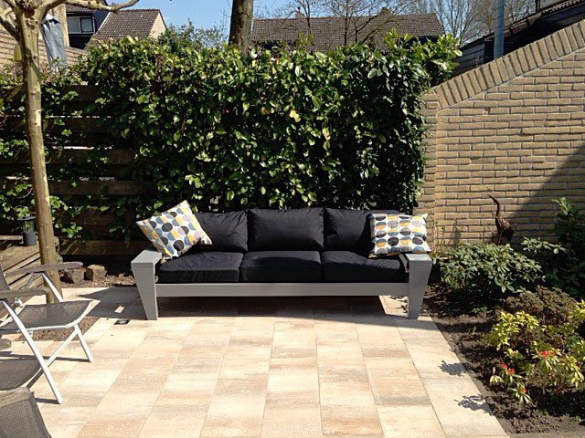 Photo DIY outdoor sofa 'Yelmo' by