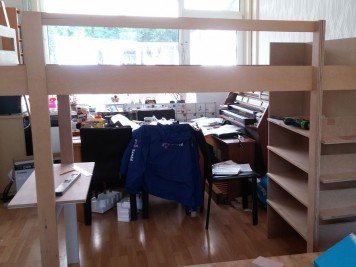 DIY Loft bed Ana made by