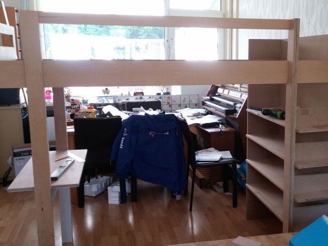 DIY Loft bed Ana made by