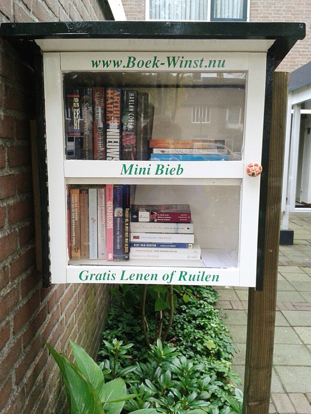 Photo DIY little free library 'Libros' by