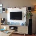 DIY floating TV cabinet 'Penelope' made by
