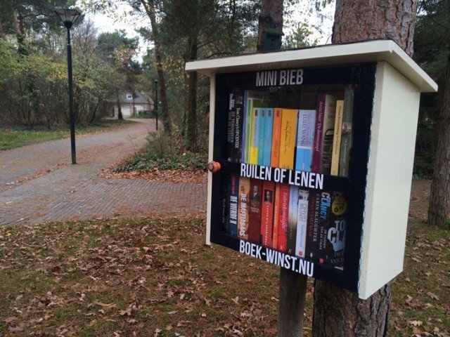 Photo DIY little free library 'Libros' by