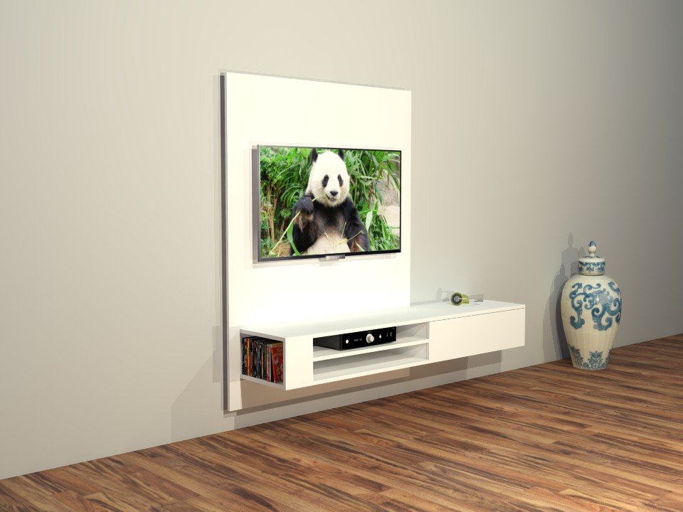 Onwijs Furniture plan: build your own Modern Design TV unit LN-49