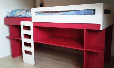 Photo DIY medium loft bed 'Demi' by