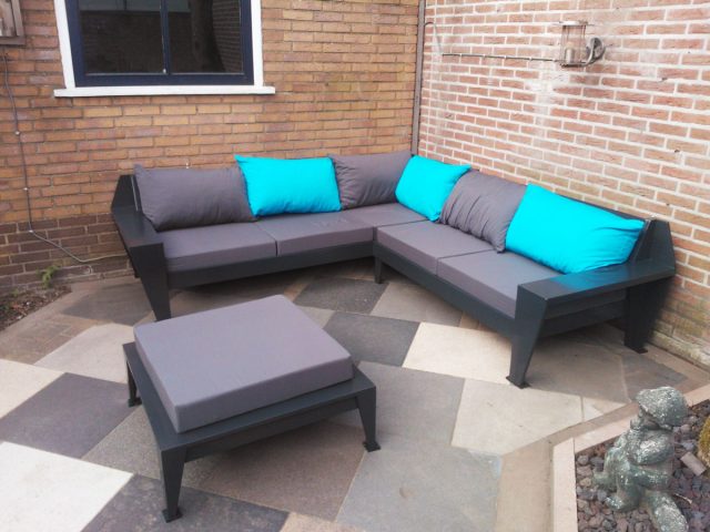 Lounge hoekbank YelmoXL gemaakt door Bert