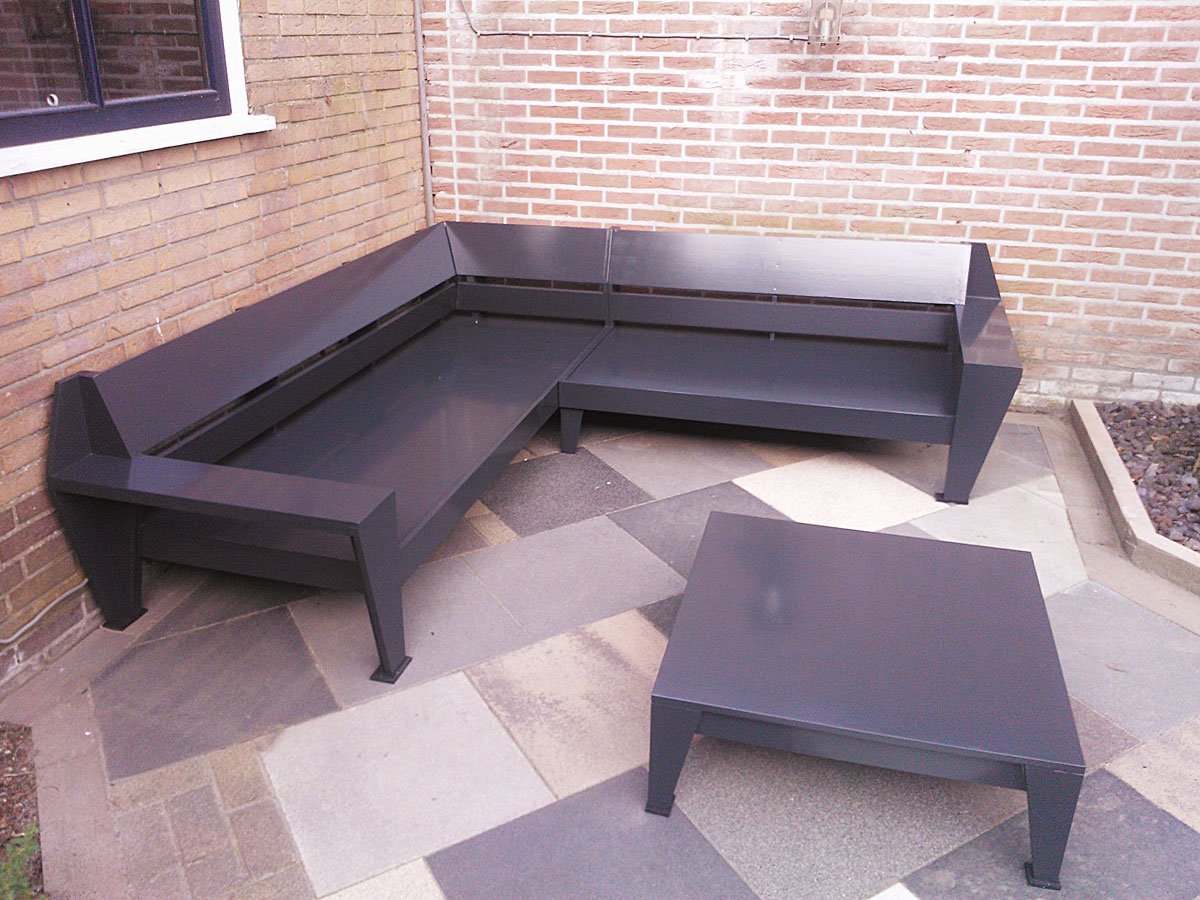 Lounge hoekbank YelmoXL gemaakt door Bert