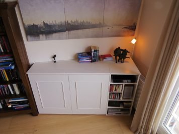 DIY TV stand with lift 'Astor' made by