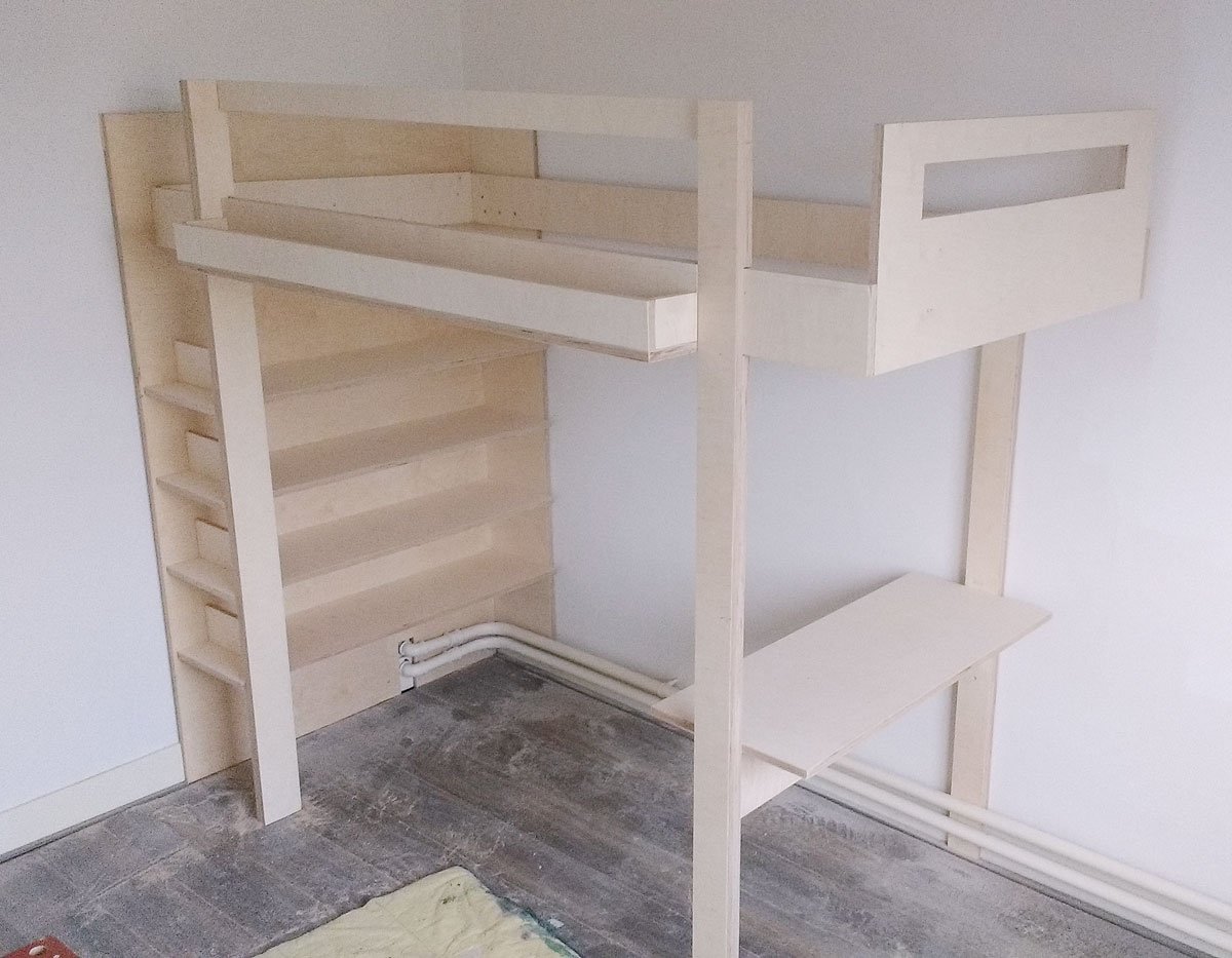 Photo DIY loft bed 'Ana' by