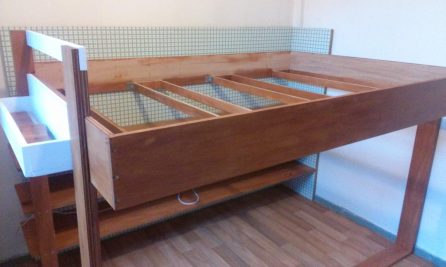 Photo DIY plans double loft bed 'AnaXL' by