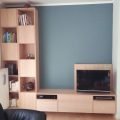 DIY hanging TV cabinet 'Jordi' made by