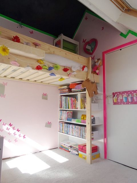 DIY loft bed ‘Ana’ by Eveline