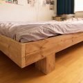 Tweepersoons bed Azobe van steigerhout door Nienke