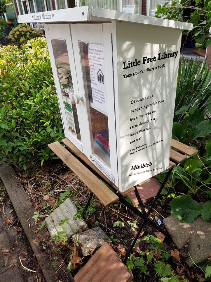 DIY Build it yourself Free little library by Eva