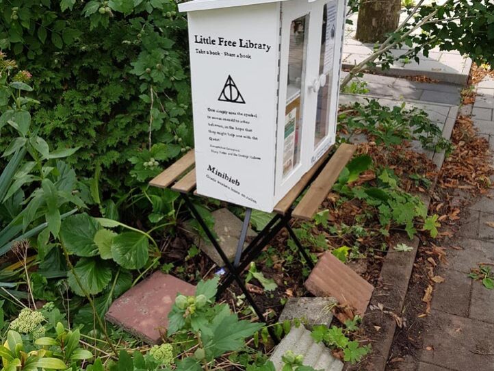 DIY Build it yourself Free little library by Eva