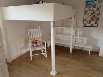 Zelfbouw hoogslaper door Henk-Jan