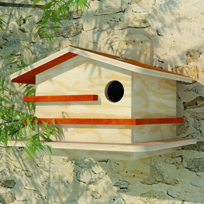 afbeelding van eekhoornhuis ontwerp render arvilla